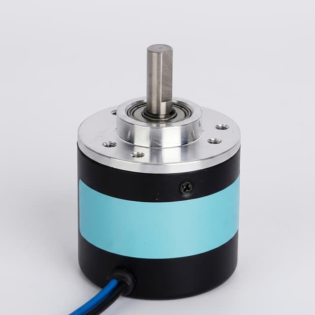 Dual encoder humanoid robot servo joint system
