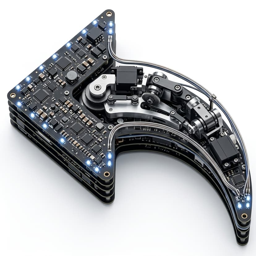 Integrated robot servo actuator