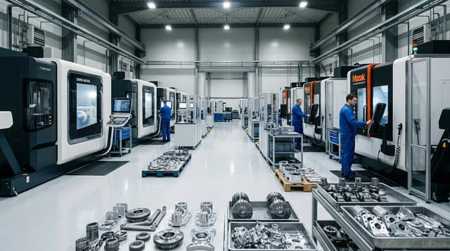 Servo actuator manufacturing and CNC machining coordination hub